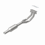 MagnaFlow 23207 epa direct-fit catalytic converter, rear view of the turntable spin