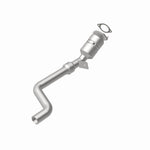 MagnaFlow 52224 oem grade direct-fit catalytic converter, rear view of the turntable spin