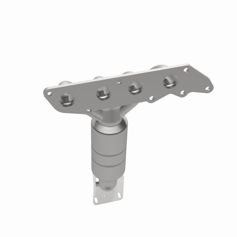 MagnaFlow 50510 hm grade manifold converter, opposite side view of the turntable spin
