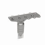 MagnaFlow 50510 hm grade manifold converter, opposite side view of the turntable spin