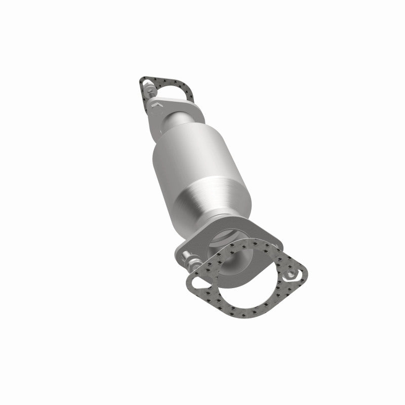 MagnaFlow 5561823 carb direct-fit catalytic converter, opposite side view of the turntable spin