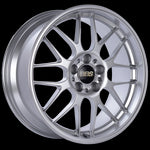BBS RG-R 18x8.5 5x120 ET22 Diamond Silver Wheel -82mm PFS/Clip Required