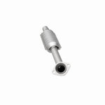 MagnaFlow 24430 hm grade direct-fit catalytic converter, opposite side view of the turntable spin