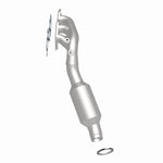 MagnaFlow 49285 oem grade manifold converter, rear three-quarter view of the turntable spin