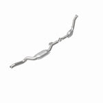 MagnaFlow 52115 oem grade direct-fit catalytic converter, rear view of the turntable spin