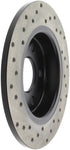 StopTech 13 Ford Focus ST Drilled Left Rear Rotor