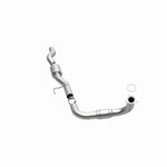 MagnaFlow 93465 hm grade direct-fit catalytic converter, opposite side view of the turntable spin