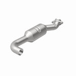 MagnaFlow 52296 oem grade direct-fit catalytic converter, rear view of the turntable spin