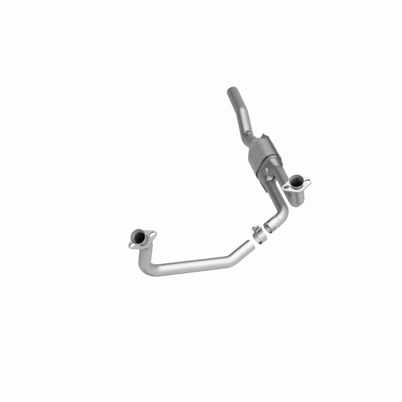 MagnaFlow 4451296 carb direct-fit catalytic converter, opposite side view of the turntable spin
