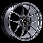 BBS RF 18x9 5x114.3 ET48 Diamond Black Wheel -82mm PFS/Clip Required