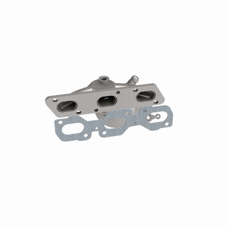 MagnaFlow 50494 hm grade manifold converter, opposite side view of the turntable spin