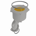 MagnaFlow 452827 carb direct-fit catalytic converter, side view of the turntable spin