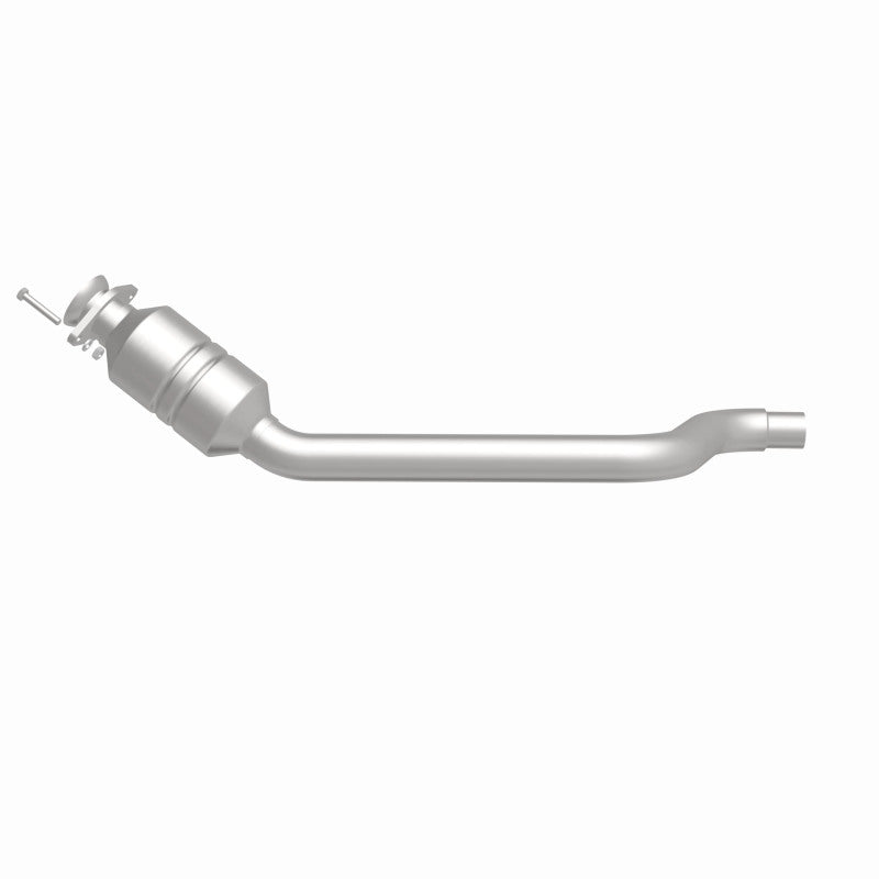 MagnaFlow 52003 oem grade direct-fit catalytic converter, side view of the turntable spin