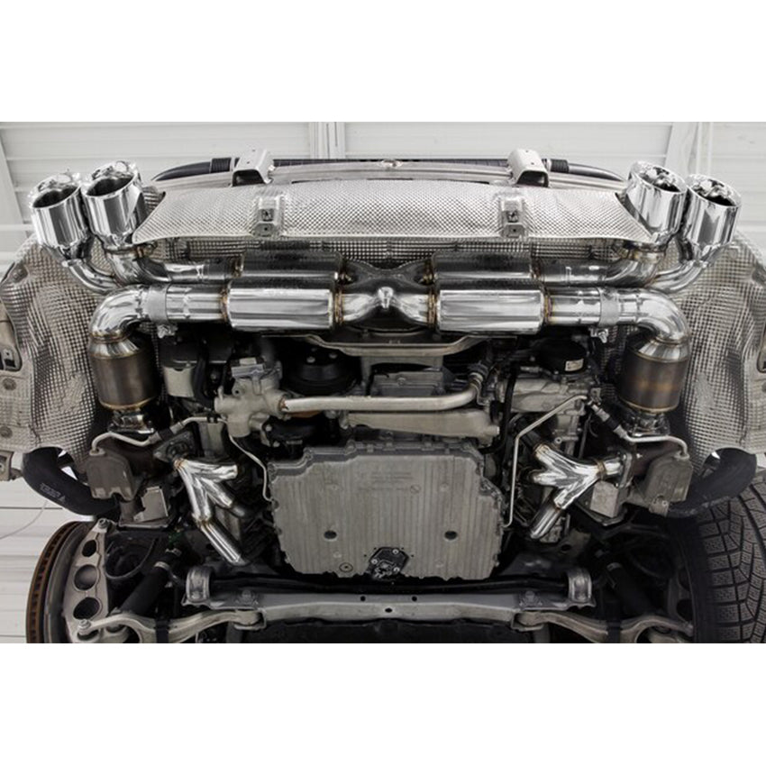 Fabspeed Supersport X-Pipe Exhaust System for Porsche 991 Turbo / Turbo S 2013-2016