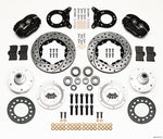 Wilwood Forged Dynalite Front Kit 11.00in Drilled 1965-1969 Mustang Disc & Drum Spindle