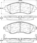 StopTech Street Select Brake Pads - Front