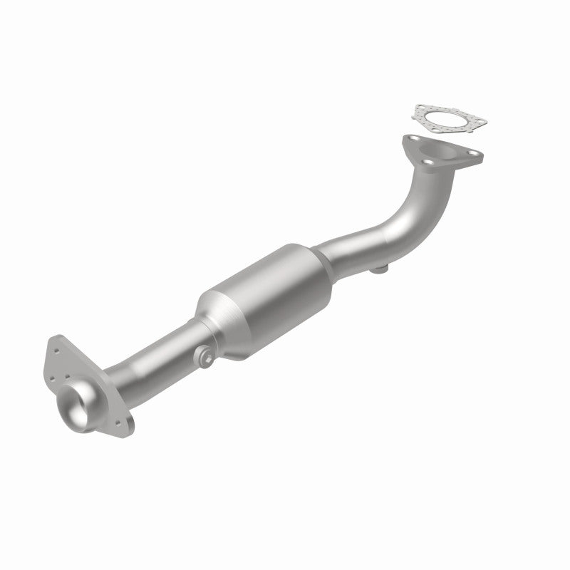 MagnaFlow 4481184 carb direct-fit catalytic converter, rear view of the turntable spin