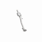 MagnaFlow 93301 epa direct-fit catalytic converter, opposite side view of the turntable spin