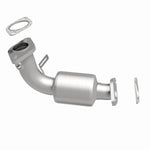 MagnaFlow 49457 oem grade direct-fit catalytic converter, side view of the turntable spin
