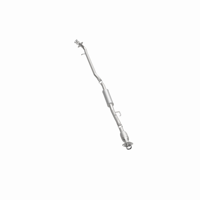 MagnaFlow 93220 hm grade direct-fit catalytic converter, opposite side view of the turntable spin