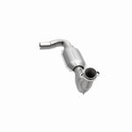 MagnaFlow 93129 hm grade direct-fit catalytic converter, opposite side view of the turntable spin