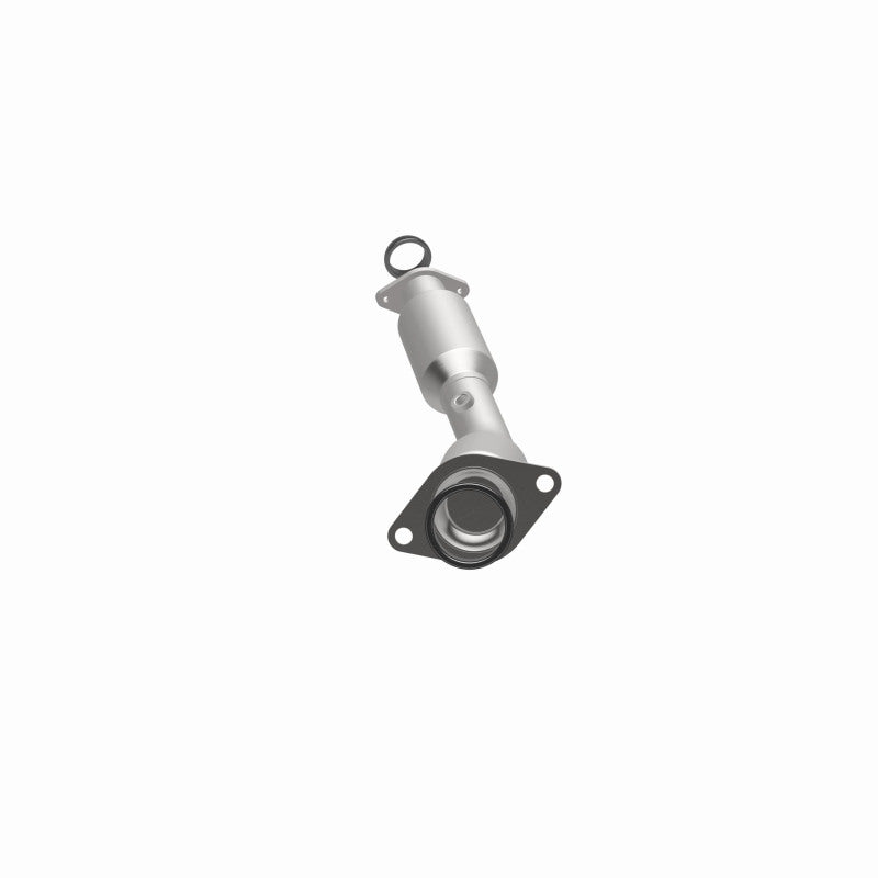 MagnaFlow 5411166 carb direct-fit catalytic converter, opposite side view of the turntable spin