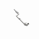 MagnaFlow 5561919 carb direct-fit catalytic converter, opposite side view of the turntable spin