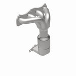 MagnaFlow 5531028 carb manifold converter, rear view of the turntable spin