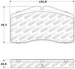 StopTech Performance 92-98 Porsche 911 Front Brake Pads