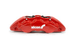 Alcon 2019+ Ford Ranger/2020+ Bronco 2.3L 350x34mm Rotors 6-Piston Calipers Front Brake Kit - Red