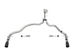Corsa 2021-2025 Ford F-150 Regular Cab/6.5in Bed 5.0L V8 Xtreme Cat-Back Dual Rear Exit-Black PVD