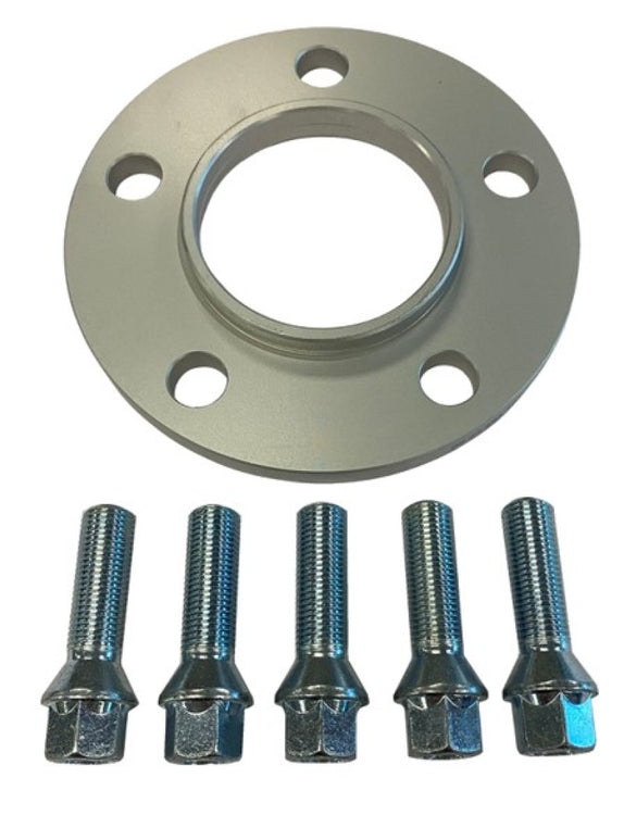 thumbnail image 2 of VNM 5mm Hubcentric Wheel Spacers 5x112 66.56 CB With 33mm Black Cone Seat Lug Bolts Set Of 2 2 of 5