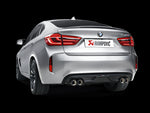 Akrapovic 15-17 BMW X5M (F85) Evolution Line Cat Back (Titanium) w/ Carbon Tips
