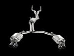 Akrapovic 13-17 Audi S6 Avant/Limousine (C7) Evolution Line Cat Back (Titanium) w/ Carbon Tips