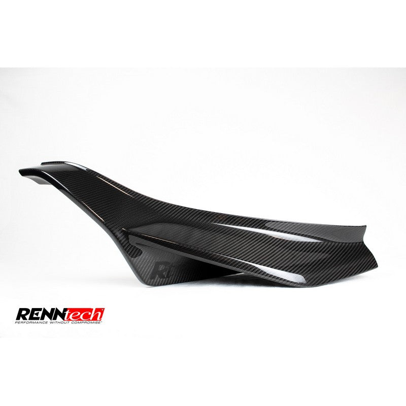 RennTech Aero Carbon Fiber Rear Diffuser Attachments For Mercedes-Benz AMG GT R - AutoTalent