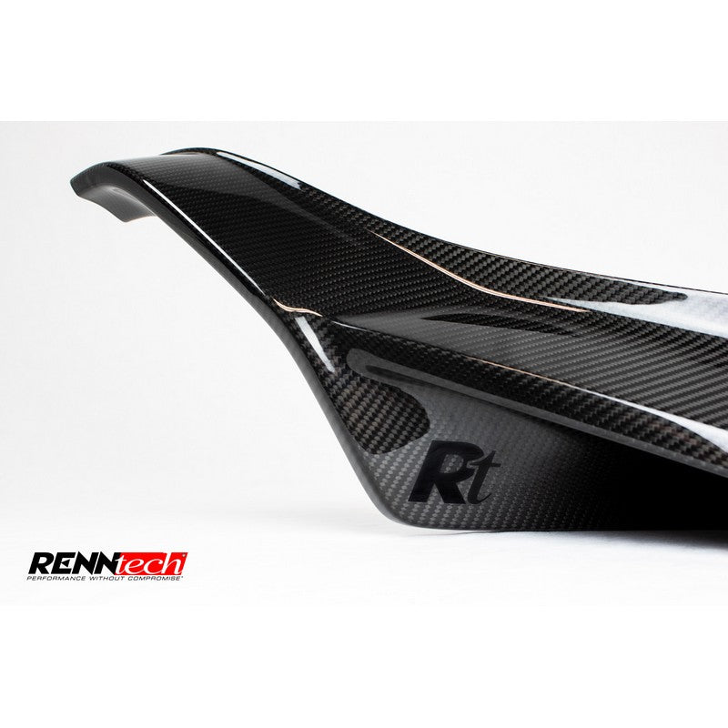 RennTech Carbon Rear Diffuser Attachments For Mercedes-Benz C190 AMG GT R - AutoTalent