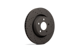 Hawk Talon 2006 Ford Fusion Drilled and Slotted Front Brake Rotor Set