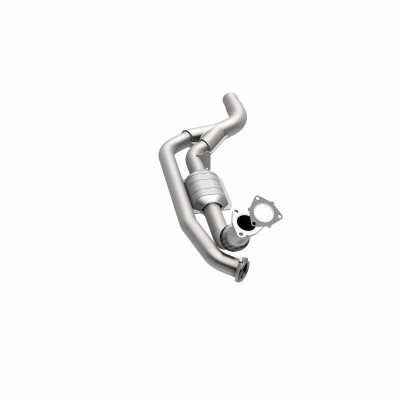 MagnaFlow 23518 hm grade direct-fit catalytic converter, opposite side view of the turntable spin
