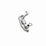 MagnaFlow 23518 hm grade direct-fit catalytic converter, opposite side view of the turntable spin