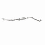 MagnaFlow 52458 oem grade direct-fit catalytic converter, opposite side view of the turntable spin