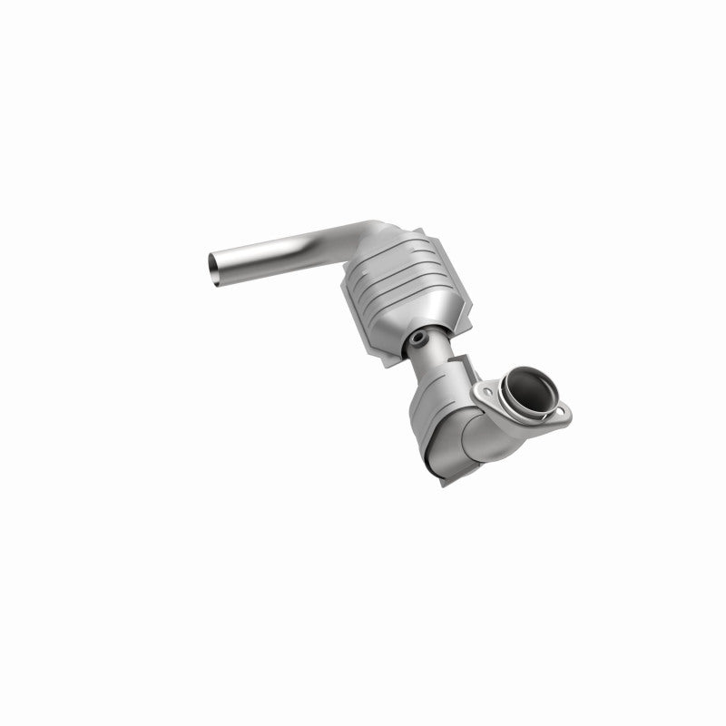 MagnaFlow 23526 hm grade direct-fit catalytic converter, opposite side view of the turntable spin