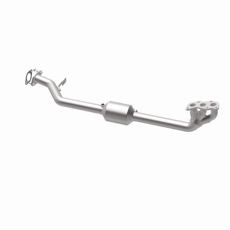 MagnaFlow 5411603 carb manifold converter, opposite rear three-quarter view of the turntable spin
