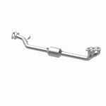 MagnaFlow 5411603 carb manifold converter, opposite rear three-quarter view of the turntable spin