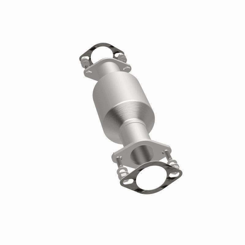 MagnaFlow 5491924 carb direct-fit catalytic converter, opposite side view of the turntable spin