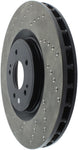 StopTech 08-16 Mitsubishi Lancer Sport Drilled Right Front Rotor