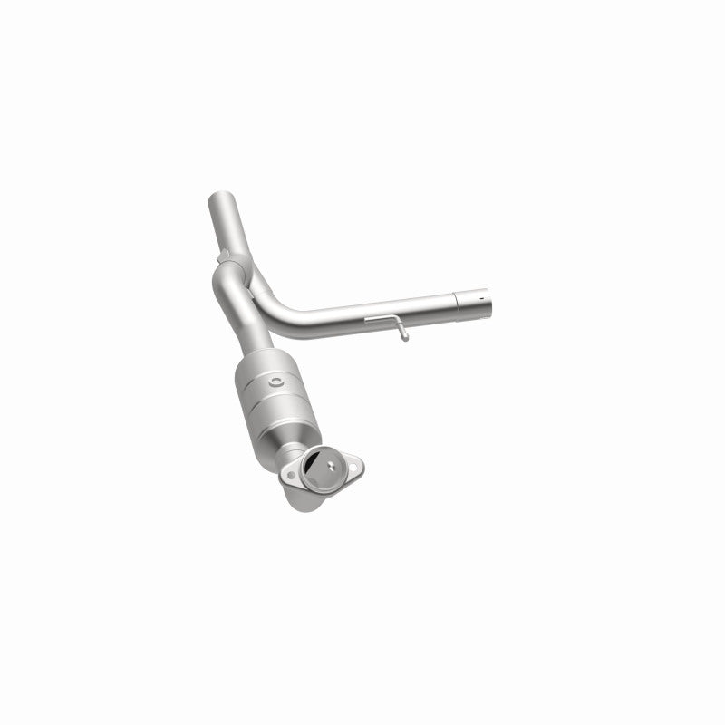 MagnaFlow 49410 oem grade direct-fit catalytic converter, opposite side view of the turntable spin