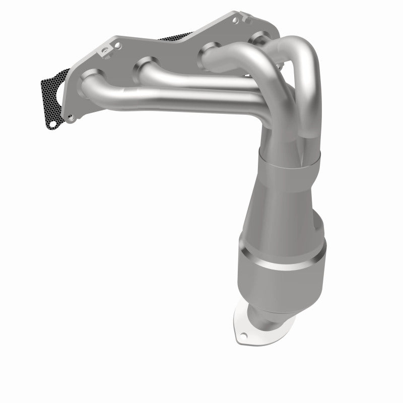 MagnaFlow 5531291 carb manifold converter, rear view of the turntable spin