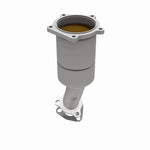 MagnaFlow 452096 carb direct-fit catalytic converter, opposite side view of the turntable spin