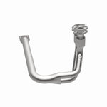 MagnaFlow 447188 carb direct-fit catalytic converter, opposite side view of the turntable spin
