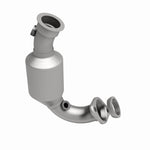 MagnaFlow 93238 hm grade direct-fit catalytic converter, side view of the turntable spin